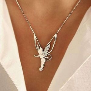 Silver Tinkerbell Necklace